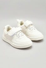 Load image into Gallery viewer, Ivory Velcro Strap Sneaker
