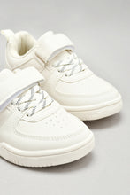 Load image into Gallery viewer, Ivory Velcro Strap Sneaker
