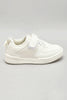 Ivory Velcro Strap Sneaker
