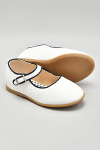 White Striped Ballerina