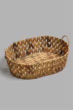 Load image into Gallery viewer, Redtag-Beige-Oval-Laundry-Basket-(Large)-Laundry-Hampers-Home-Bathroom-
