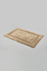 Brown Tufted Bath Mat