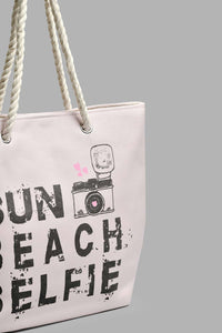 Redtag-Pink-Printed-Beach-Bag-Beach-Bags-Women-