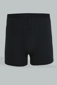 Black Loose Fit Boxer (Pack of 2)