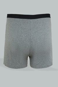 Grey Loose Fit Boxer (Pack of 2)