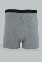 Load image into Gallery viewer, Grey Loose Fit Boxer (Pack of 2)
