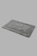 Load image into Gallery viewer, Redtag-Grey-Tufted-Bath-Mat-Bathmats-Home-Bathroom-
