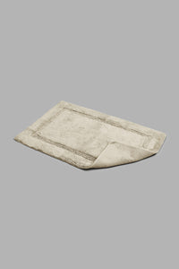 Redtag-Beige-Tufted-Bathmat-Bathmats-Home-Bathroom-