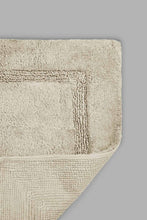 Load image into Gallery viewer, Redtag-Beige-Tufted-Bathmat-Bathmats-Home-Bathroom-
