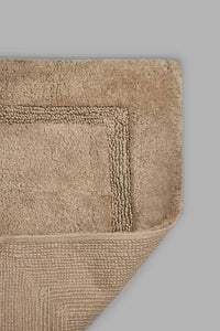 Redtag-Brown-Tufted-Bathmat-Bathmats-Home-Bathroom-