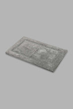 Load image into Gallery viewer, Redtag-Grey-Tufted-Bath-Mat-Bathmats-Home-Bathroom-
