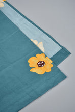 Load image into Gallery viewer, Teal 2-Pieces Printed Flat Sheet Set (Single Size)
