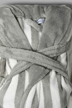 تنزيل الصورة على معرض الصور، Redtag-Grey-Ultra-Soft-Bathrobe-Bathrobes-Home-Bathroom-
