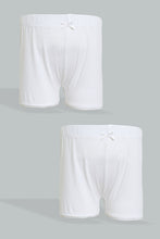 Load image into Gallery viewer, White Boxer Briefs (Pack of 2)
