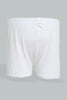 White Boxer Briefs (Pack of 2)