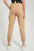Redtag-Beige-Belted-Cargo-Jean-Jeans-Baggy-Fit-Women's-