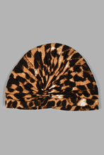 Load image into Gallery viewer, Redtag-Beige-Animal-Printed-Modest--Cap-Colour:Beige,-Filter:Women&#39;s-Accessories,-New-In,-New-In-Women-ACC,-Non-Sale,-W21A,-Women-Caps-Women-
