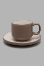 Load image into Gallery viewer, Redtag-Brown-Cup-And-Saucer-Tea-Sets-Home-Dining-
