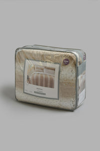 Redtag-Beige-Animal-Print-3-Piece-Comforter-Set-(King-Size)-Colour:Beige,-Filter:Home-Bedroom,-HMW-BED-Comforters,-New-In,-New-In-HMW-BED,-Non-Sale,-Section:Homewares,-W21B-Home-Bedroom-