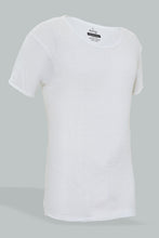 Load image into Gallery viewer, White Short Sleeves Vest
