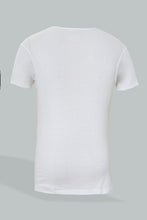 Load image into Gallery viewer, White Short Sleeves Vest
