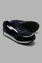 Load image into Gallery viewer, Redtag-Navy-Plain-Sneakers-Character,-Colour:Navy,-Filter:Men&#39;s-Footwear,-Men-Trainers,-New-In,-New-In-Men-FOO,-Non-Sale,-W21B,-WB25-Men&#39;s-
