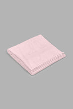 تنزيل الصورة على معرض الصور، Redtag-Pink-Textured-Cotton-Bath-Towel-Bath-Towels-Home-Bathroom-
