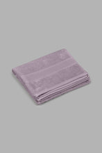 Load image into Gallery viewer, Redtag-Lavender-Textured-Cotton-Hand-Towel-Hand-Towels-Home-Bathroom-
