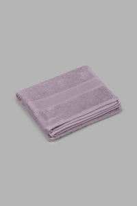 Redtag-Lavender-Textured-Cotton-Hand-Towel-Hand-Towels-Home-Bathroom-