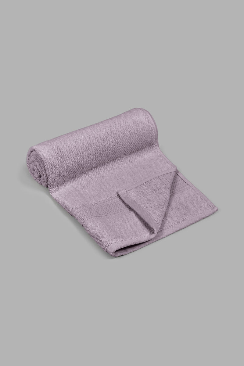 Redtag-Lavender-Textured-Cotton-Hand-Towel-Hand-Towels-Home-Bathroom-