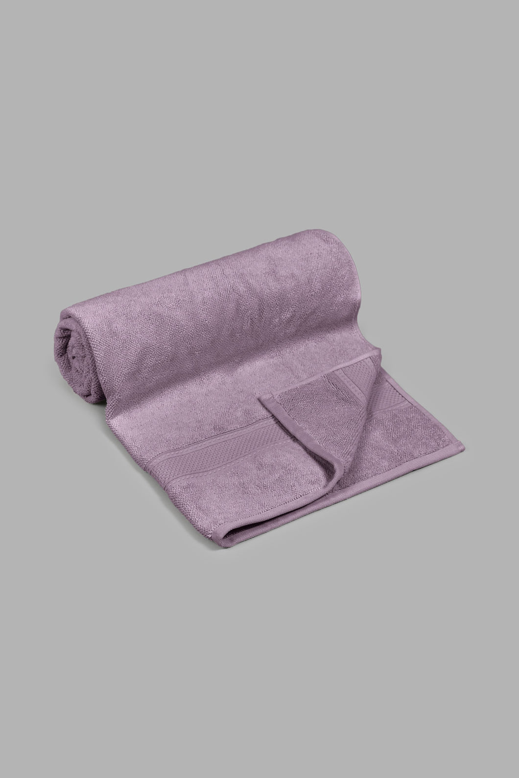 Redtag-Lavender-Textured-Cotton-Bath-Towel-Bath-Towels-Home-Bathroom-