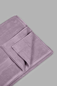 Redtag-Lavender-Textured-Cotton-Bath-Sheet-Bath-Sheets-Home-Bathroom-