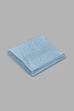 Load image into Gallery viewer, Redtag-Blue-Textured-Cotton-Bath-Towel-Bath-Towels-Home-Bathroom-
