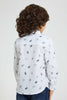 Redtag-White-Aop-Printed-Shirts-Boys-Shirts,-Colour:White,-Deals:B2G1,-Filter:Boys-(2-to-8-Yrs),-New-In,-New-In-BOY,-Non-Sale,-Section:Kidswear,-TBL,-W21A-Boys-2 to 8 Years