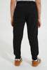 Black Neon Zip Jog Pant