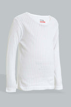 Load image into Gallery viewer, Redtag-White-Thermal-Set-Thermals-Boys-2 to 8 Years
