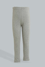 Load image into Gallery viewer, Redtag-Grey-Marl-Thermal-Set-Thermals-Boys-2 to 8 Years
