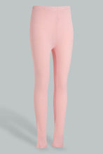 Load image into Gallery viewer, Redtag-Pink-Jacquard-Legging-Leggings-Senior-Girls-9 to 14 Years
