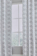 Load image into Gallery viewer, Redtag-Multi-Colour-Floral-Print-Curtain-With-Lining-(2-Piece)-Curtains-Home-Bedroom-
