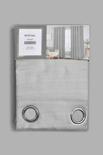 Load image into Gallery viewer, Redtag-Beige-Plain-Curtain-With-Lining-(2-Piece)-Curtains-Home-Bedroom-
