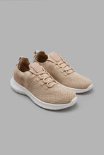 Load image into Gallery viewer, Redtag-Taupe-Classic-Lace-Up-Character,-Colour:Taupe,-Filter:Women&#39;s-Footwear,-New-In,-New-In-Women-FOO,-Non-Sale,-W21B,-Women-Trainers-Women&#39;s-
