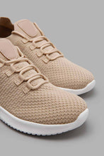 Load image into Gallery viewer, Redtag-Taupe-Classic-Lace-Up-Character,-Colour:Taupe,-Filter:Women&#39;s-Footwear,-New-In,-New-In-Women-FOO,-Non-Sale,-W21B,-Women-Trainers-Women&#39;s-
