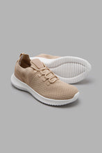 Load image into Gallery viewer, Redtag-Taupe-Classic-Lace-Up-Character,-Colour:Taupe,-Filter:Women&#39;s-Footwear,-New-In,-New-In-Women-FOO,-Non-Sale,-W21B,-Women-Trainers-Women&#39;s-
