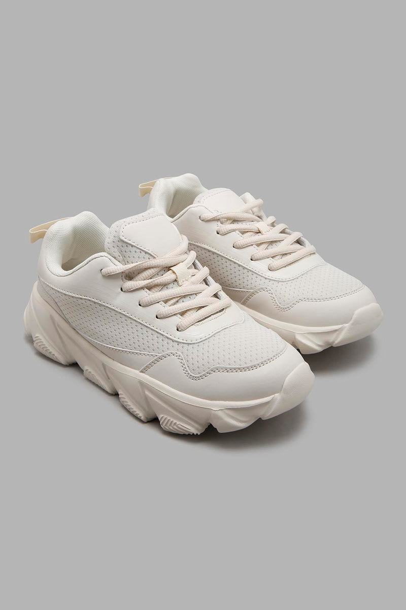 Redtag-Beige-Chunky-Sneaker-Character,-Colour:Beige,-Filter:Women's-Footwear,-New-In,-New-In-Women-FOO,-Non-Sale,-W21A,-WB25,-Women-Trainers-Women's-