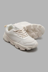 Redtag-Beige-Chunky-Sneaker-Character,-Colour:Beige,-Filter:Women's-Footwear,-New-In,-New-In-Women-FOO,-Non-Sale,-W21A,-WB25,-Women-Trainers-Women's-