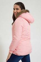 تنزيل الصورة على معرض الصور، Redtag-Pink-Faux-Fur-Hooded-Padded-Jacket-Colour:Pink,-EHW,-Filter:Senior-Girls-(9-to-14-Yrs),-GSR-Jackets,-New-In,-New-In-GSR,-Non-Sale,-Section:Kidswear,-W21B-Senior-Girls-9 to 14 Years
