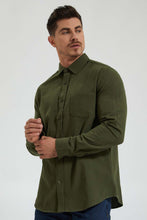 تنزيل الصورة على معرض الصور، Redtag-Olive-Check-Shirt-Colour:Olive,-Filter:Men&#39;s-Clothing,-Men-Shirts,-New-In,-New-In-Men,-Non-Sale,-Section:Men,-TBL,-W21B-Men&#39;s-
