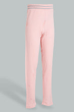 Load image into Gallery viewer, Pink Jacquard Legging With Waistband
