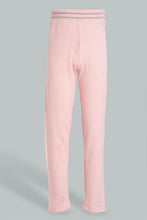 Load image into Gallery viewer, Pink Jacquard Legging With Waistband
