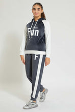 تنزيل الصورة على معرض الصور، Redtag-Grey/White-Coloblocking-Velour-Jogger-Colour:Grey,-Deals:20%OFF,-Filter:Senior-Girls-(9-to-14-Yrs),-GSR-Joggers,-New-In,-New-In-GSR,-Non-Sale,-Section:Kidswear,-TBL,-W21B-Senior-Girls-9 to 14 Years
